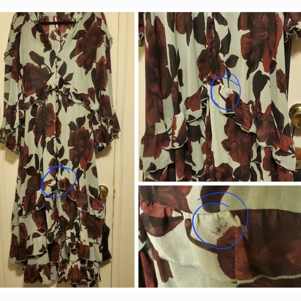 Free People Hearts Run Wild Dress w/o slip - Picture 16 of 16